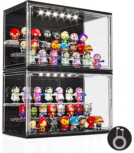 Amazon.com: POP MART 100% Assemblable Lighted Display Container