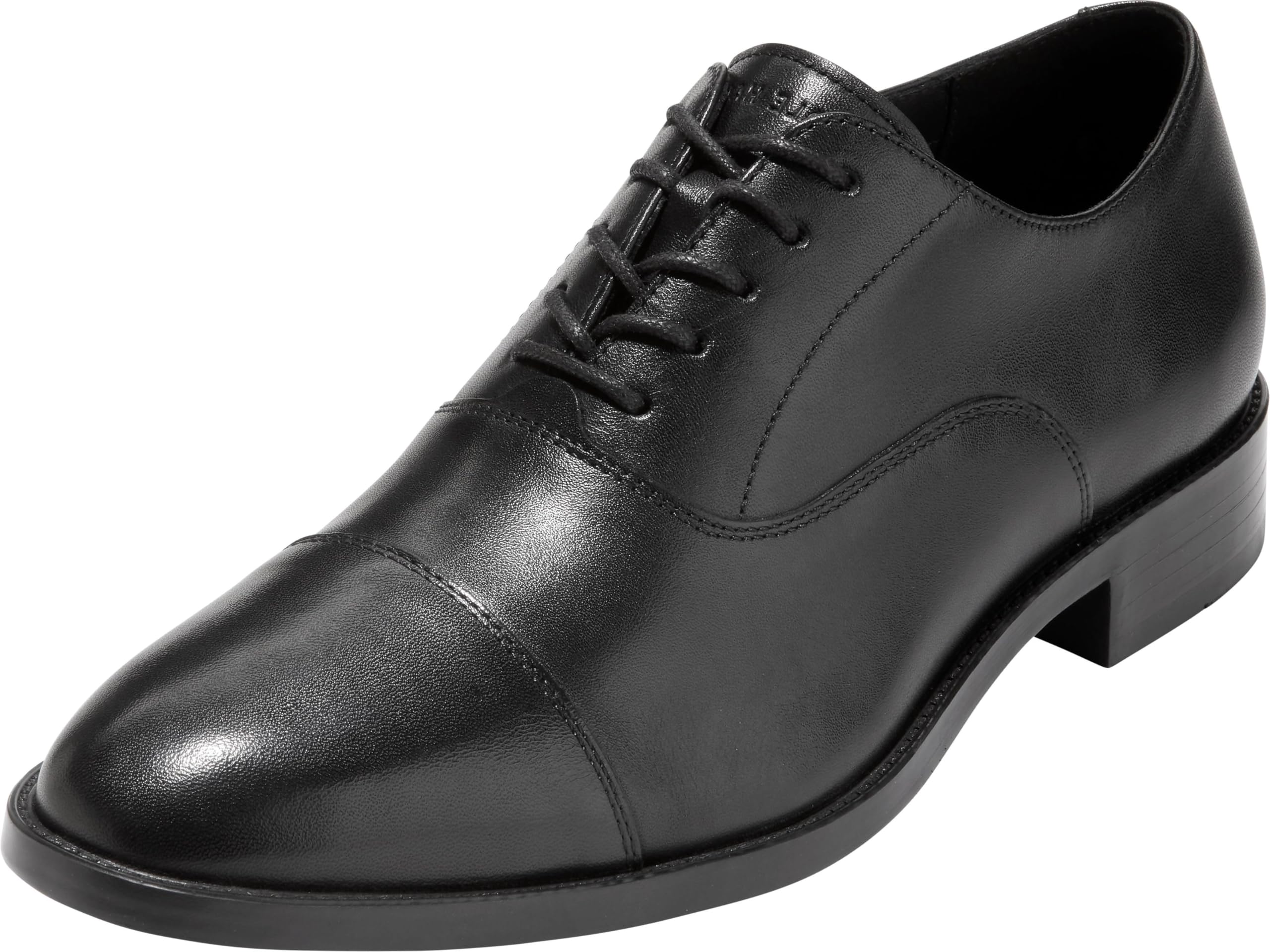 Photo 1 of Cole HAAN Mens Hawthorne Cap Toe Oxford, Black, 9.5 M US