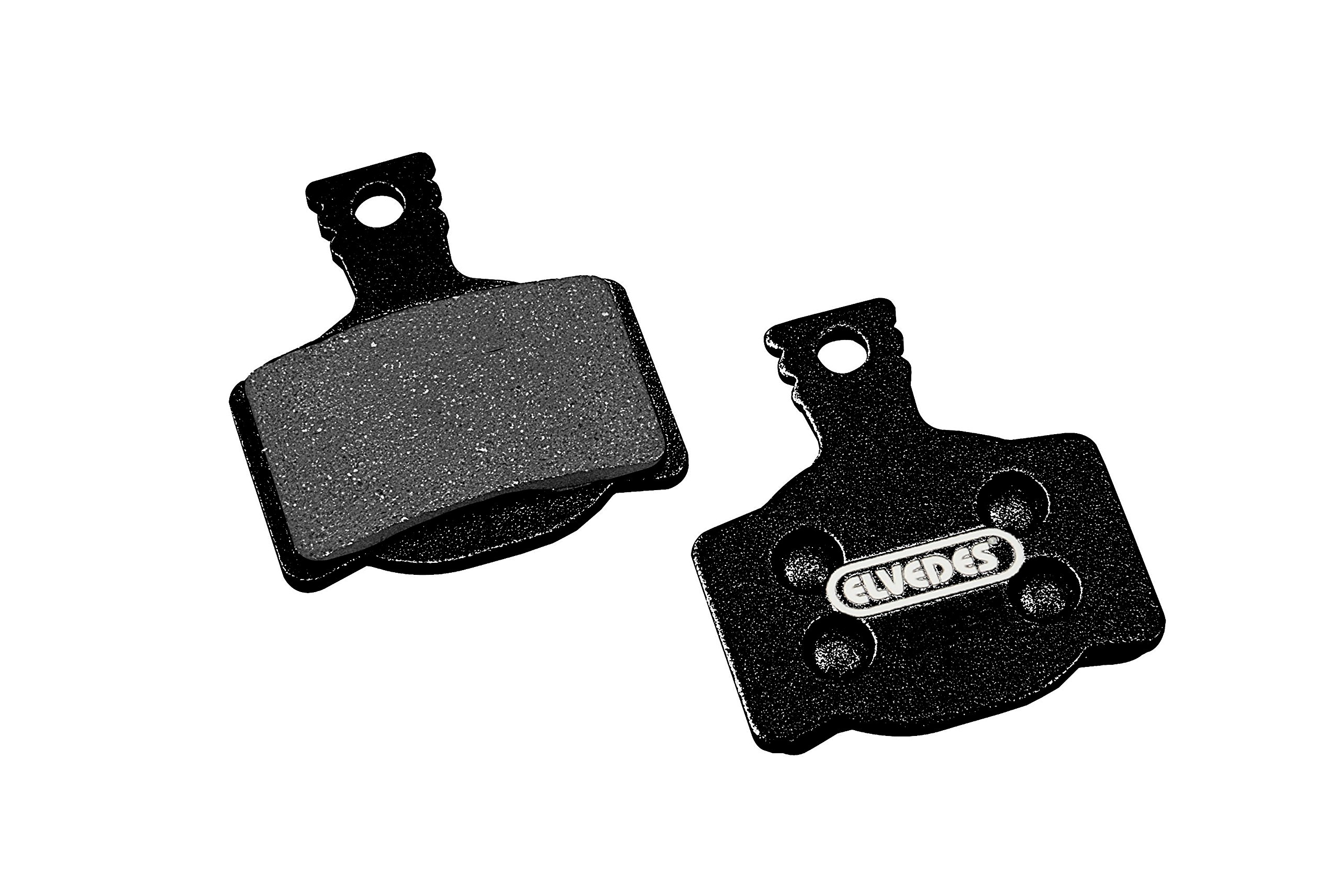 Elvedes Pair of Brake Pads for Magura MT2, MT4, MT6, MT8 Cycle/MTB/E-Bike Unisex Adult, Black