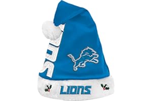 FOCO NFL Unisex-Adult Official Primary Logo Holiday Santa Hat
