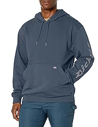 Dickies Mens Water Repellent Logo Sleeve Hoodie
