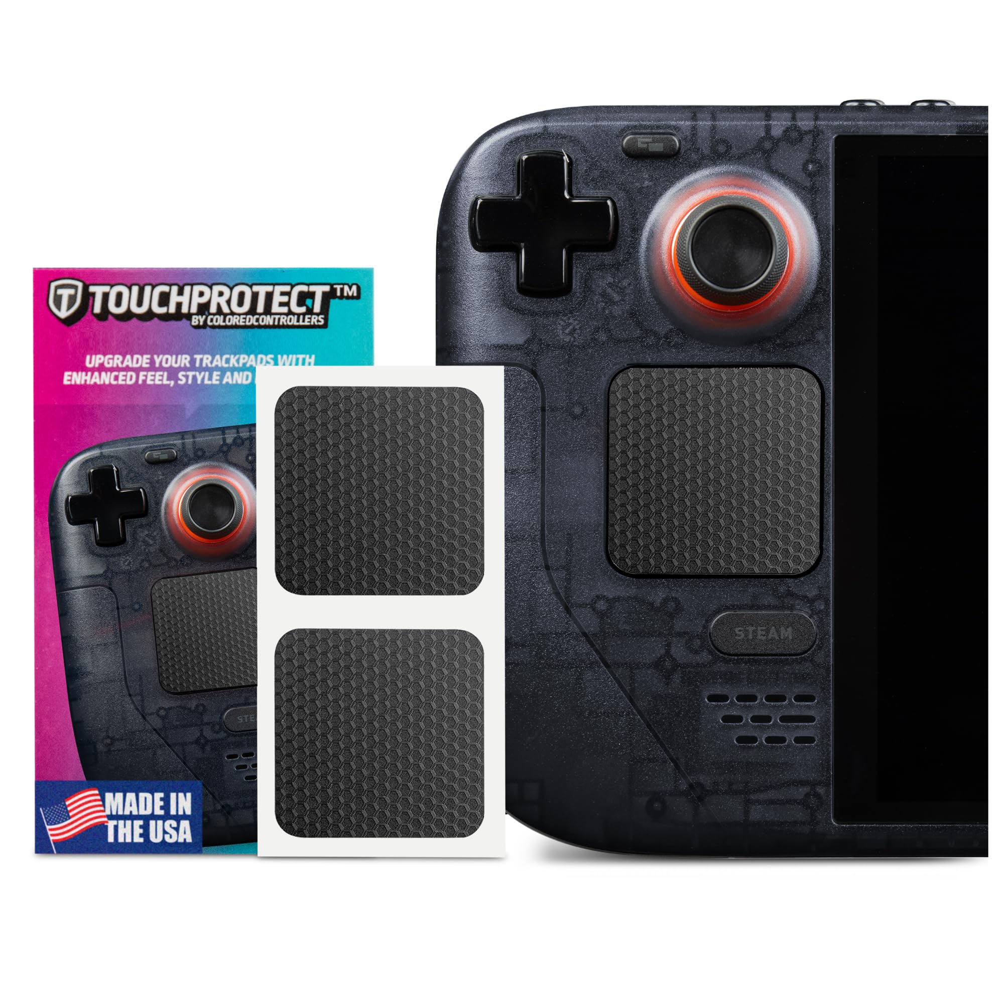thumbnail image 2 of Carbon Black TouchProtect GripBacks: Enhance Grip Botswana 2 of 12