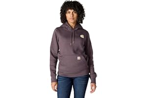 Carhartt Womens Relaxed Fit Midweight Logo Sleeve Graphic Sweatshirt