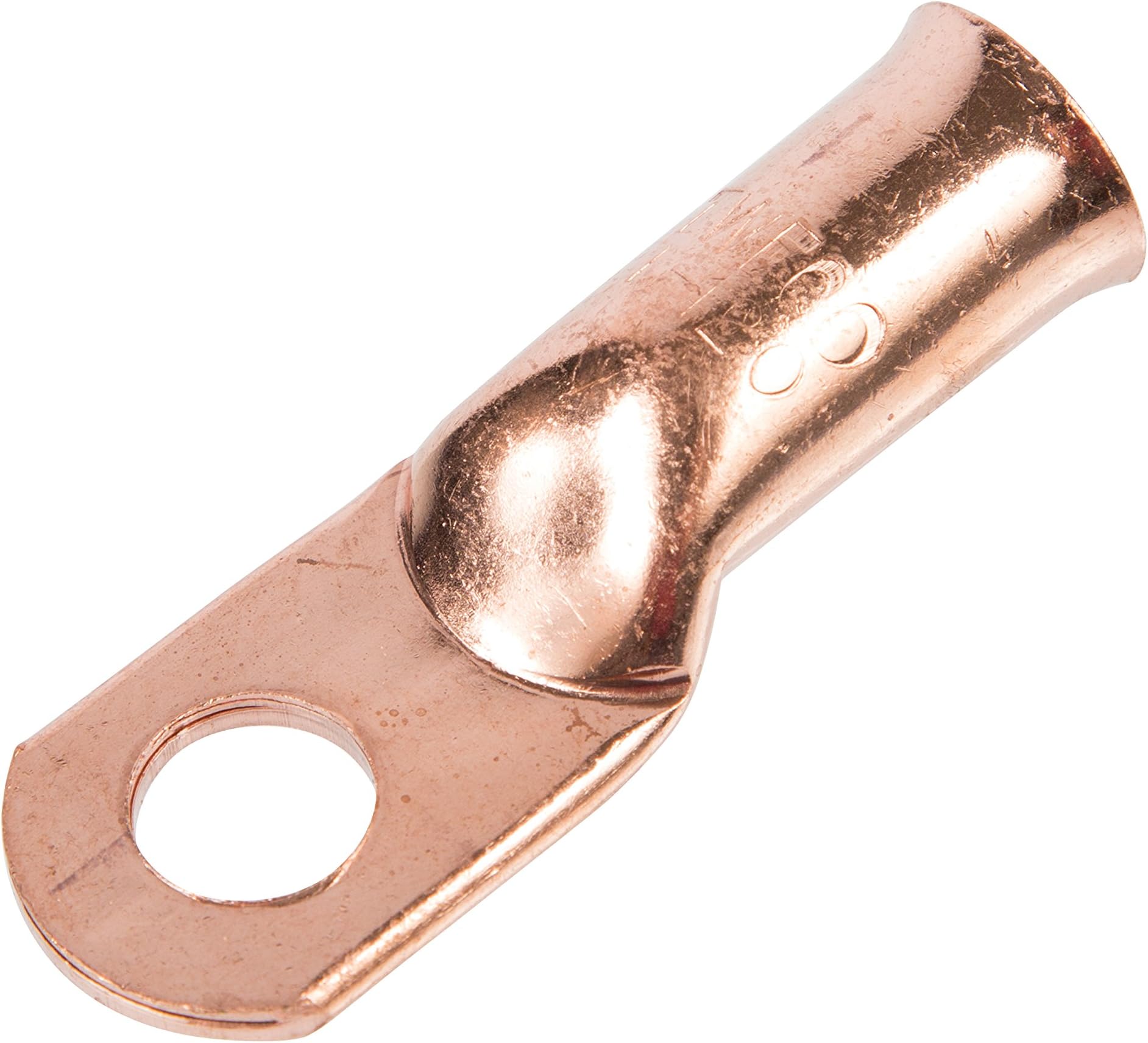 Tweco T-120 Lugs Crimp Lug for 1 Thru 2/0 Welding Cable, 17/32" Stud Hole, 0.559" I.D. Solder Socket, 225 Amp (Pack of 5)