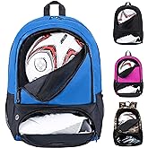 Himal Outdoors Soccer Bag-Backpack for Soccer,Backpack for Football & Volleyball & Handball,Sports Bag with Separate Cleat