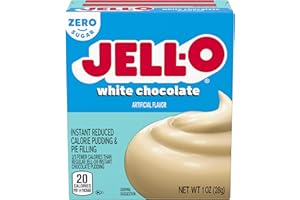 Jell-o Sugar-free Instant Pudding & Pie Filling, White Chocolate,1 Ounce (Pack of 4)