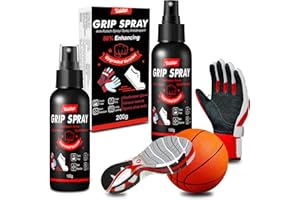 Vividye Grip Spray, 7oz Edge Traction Spray for Athlete, Enhanced Court Performance ＆ Anti-Slip Traction for Basketball Shoe Bottom, Football Gloves, Golf, Tennis, Pickleball, Non Toxic, Fast Drying