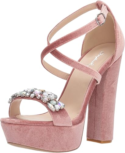 Amazon sandalias mujer tacón Clearance