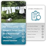 Smith's Steel Washing Line 30m/100ft Heavy-Duty Rot & Weather Resistant view 6