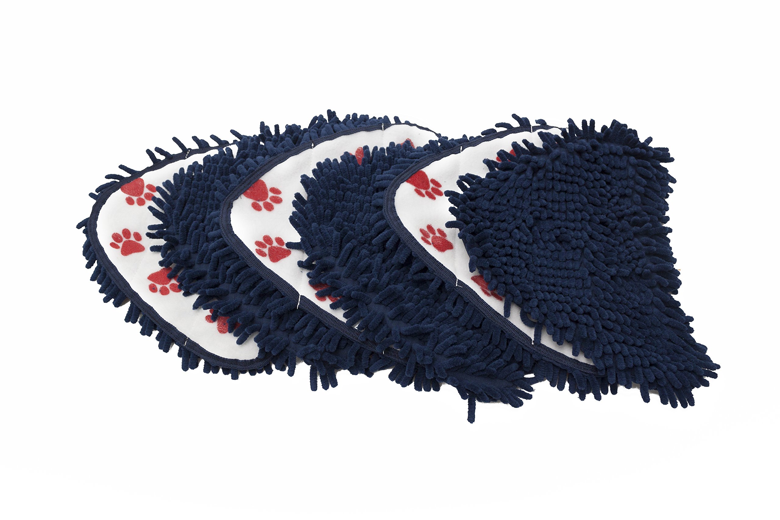 LTWHOME Replacement Coral Microfibre Pet Steam Cleaning Pads Cloth-Specialized For Pet Hair Fit for Vax Steam Cleaner Mops S2, S2C, S3, S3S, S85-CM, S7, S86-SF-CC, S86-SF-C (Pack of 6)