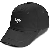 Roxy Girls' Embroidered Baseball Cap | Dad Hat | Adjustable | Sun Protection | Beach | Vacation | Cotton -