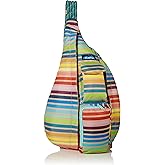 KAVU Rope Sling - Compact Lightweight Crossbody Bag - Summer Stripe - One Size