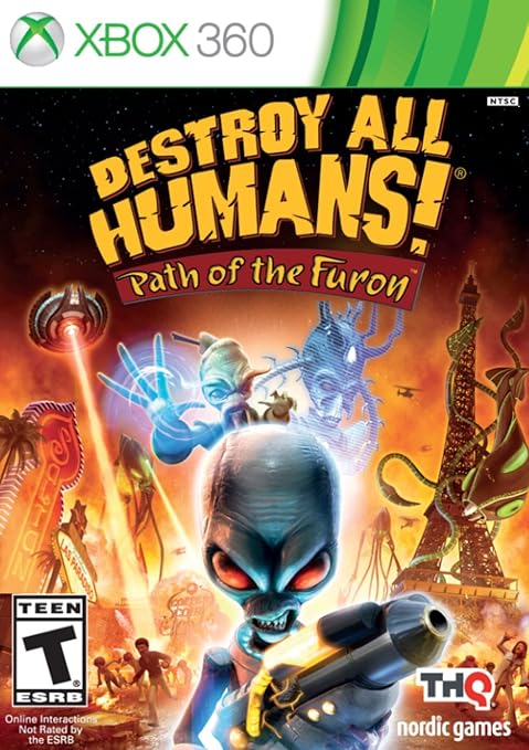 Amazon Com Thq Destroy All Humans Path Of The Furon For