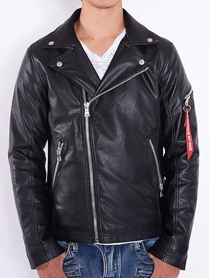 Amazon ブラック L ライダース メンズ ブルゾン ジャケット 中綿 アウター シンサレート Intheattic 機能性 アウター 保温性 あたたかい ライダースジャケット カラー ブラック 黒 ボルドー 赤 ロック ストリート ライブ衣装 コート ジャケット 通販