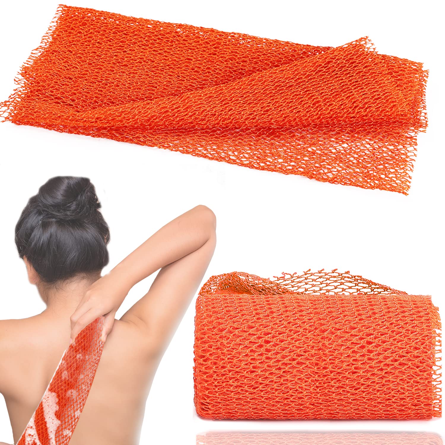 African Net Long Bath Net Sponge,JASSINS Bathing