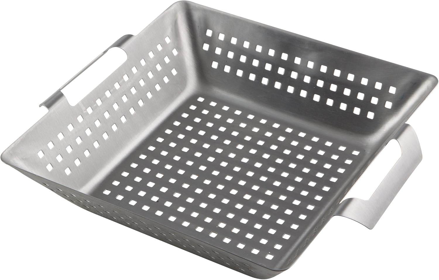 Bruzzzler Stainless Steel Grill Basket, for Barbecue and Oven