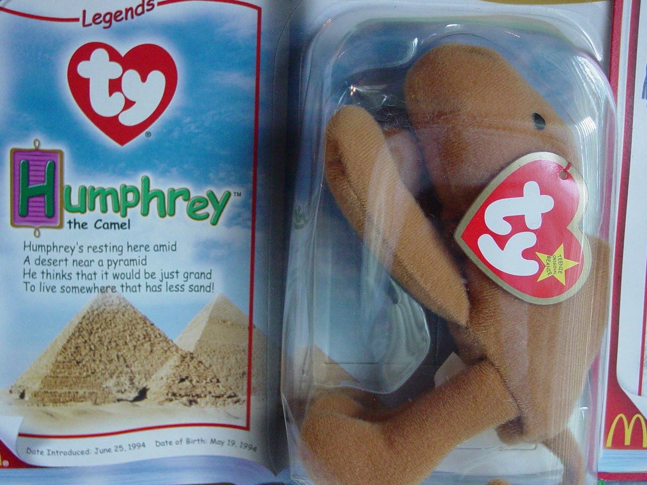 mcdonalds legends beanie babies