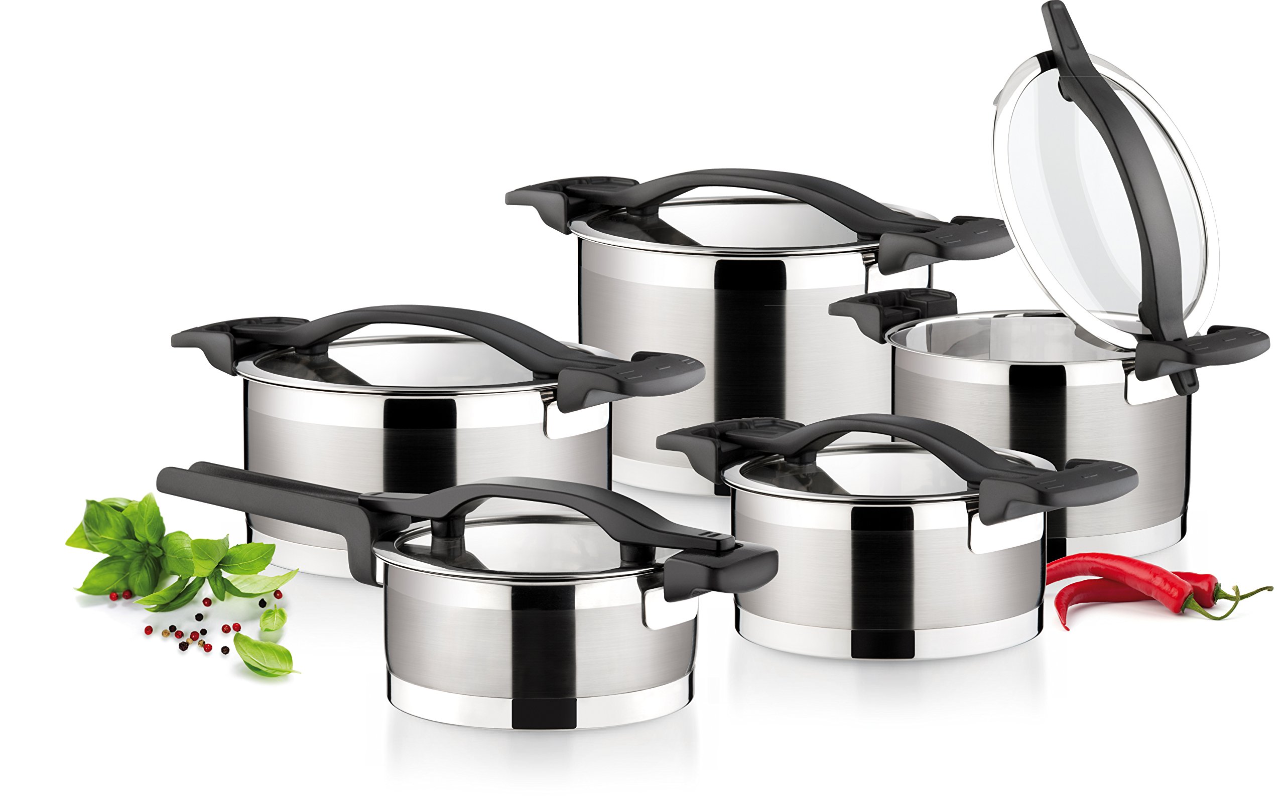 Tescoma Set of 10 Ultima, Assorted, 48.5 x 35 x 29 cm