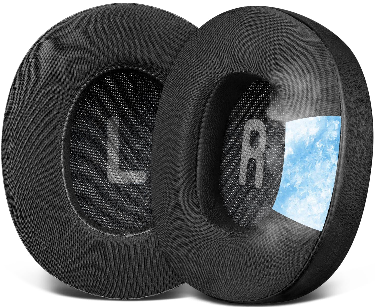 SOULWIT Cooling Gel Earpads Replacement for JBL Tune 700(700BT)/710(710BT)/720(720BT)/750(750BT,750BTNC)/760(760NC)/770(770NC) Headphones, Ear Pads Cushions with Softer Noise Isolation Foam (Black)
