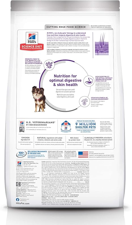 science diet small bites sensitive stomach