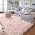 Amazon.com: KICMOR 8x10 Pink Area Rugs for Living Room Girls, Machine ...