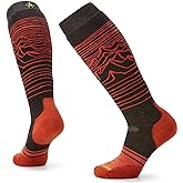 Smartwool Men's Snowboard Full Cushion Iguchi Pattern Over the Calf Socks