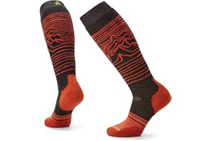 Smartwool Men's Snowboard Full Cushion Iguchi Pattern Over the Calf Socks