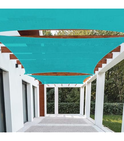 Toldo Retráctil Manual Exterior Poliéster Aire Libre 13x8ft Color Beige