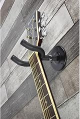 Chord Wall Mount Guitar Bracket Universal Holder with Foam Padding Black view 6