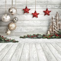 Dudaacvt 10X10ft Christmas Backdrop Xmas Tree