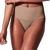 SPANX SPANXsupersmooth Undie-tectable Thong - Comfortable Core Control - Invisible Shapewear - Women No Show Thong Underwear