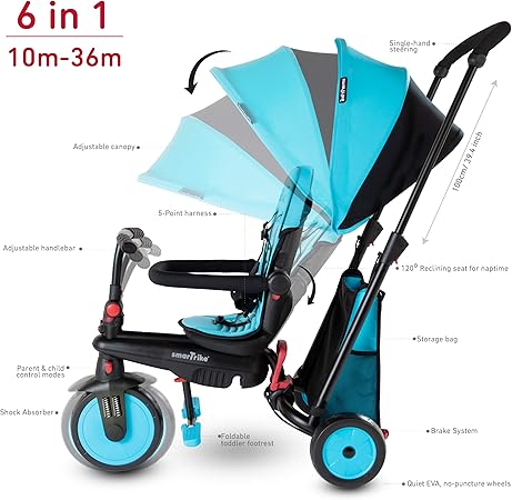 triciclo bebesit fold