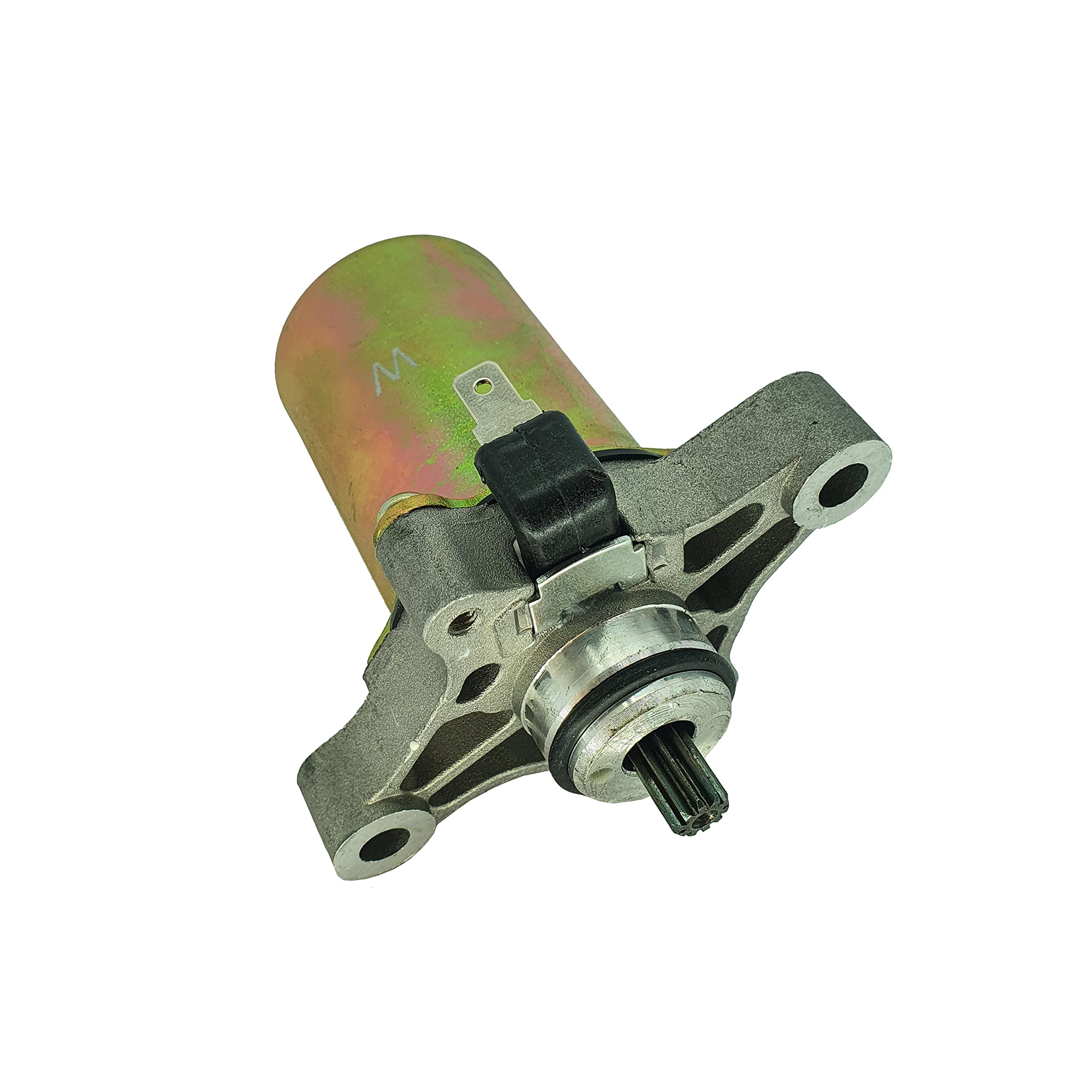 one by Camamoto cod 77187212 starter motor compatible with kymco sym / Agility 2t r16 50 10 / B & w 50 02 / Dink classic / People s 50 / Sniper 50 / super 8 / super 9 sport / Mask eu2 / Red devil 50 / Super fancy 50 98-00 / (12V 0,20KW rotation. SX ref. Orig. 31200-GAK-900 sym ref. Orig. 00104202 kymco ref. Orig. 31210-GAK-900 kymco)