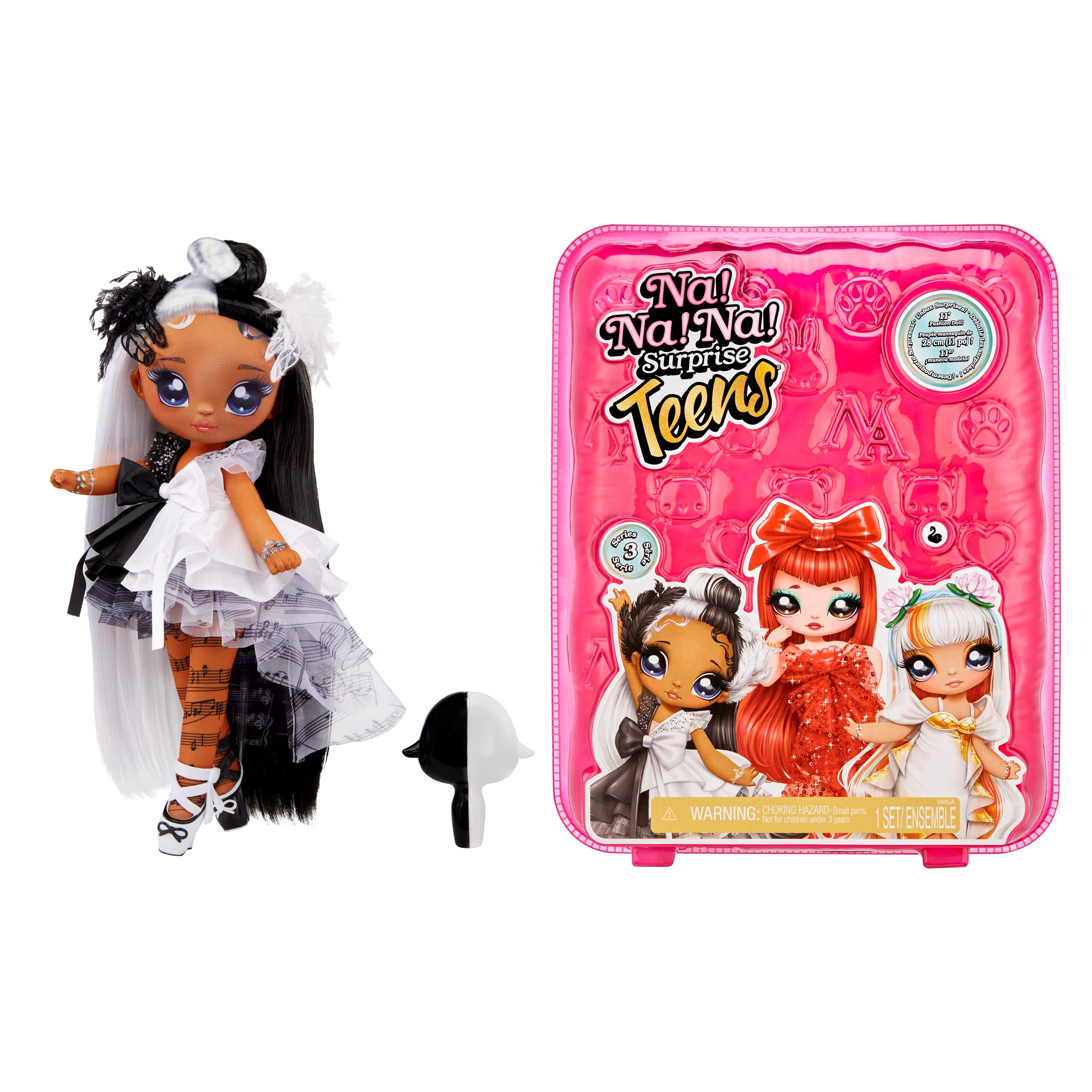 Na! Na! Na! Surprise Teens Doll Series 3- Odette Lakewood (Swan)