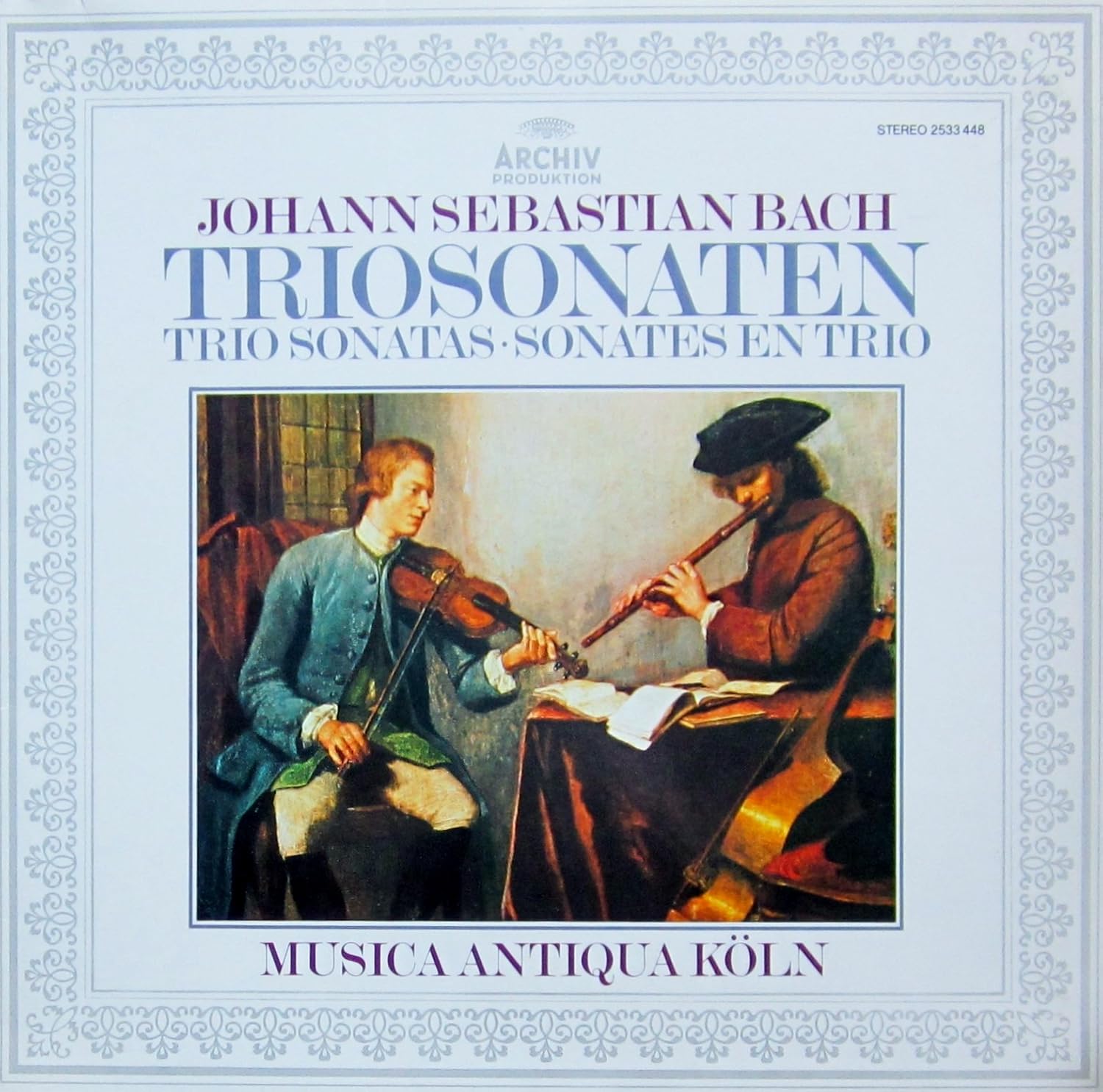 Bach Triosonaten / Trio Sonatas BWV 10361039 [Vinyl LP] [Schallplatte