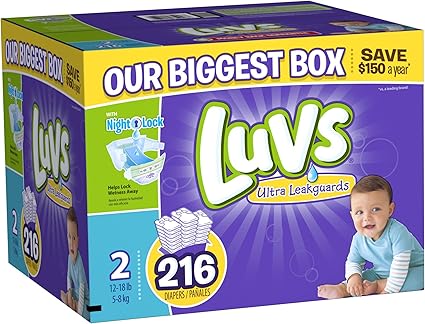 amazon luvs size 5