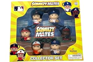 Teenymates Party Animal MLB 2025 Squeezymates Figures, Team Colors, One Size (Squeezymates 2025 MLB Box Set)