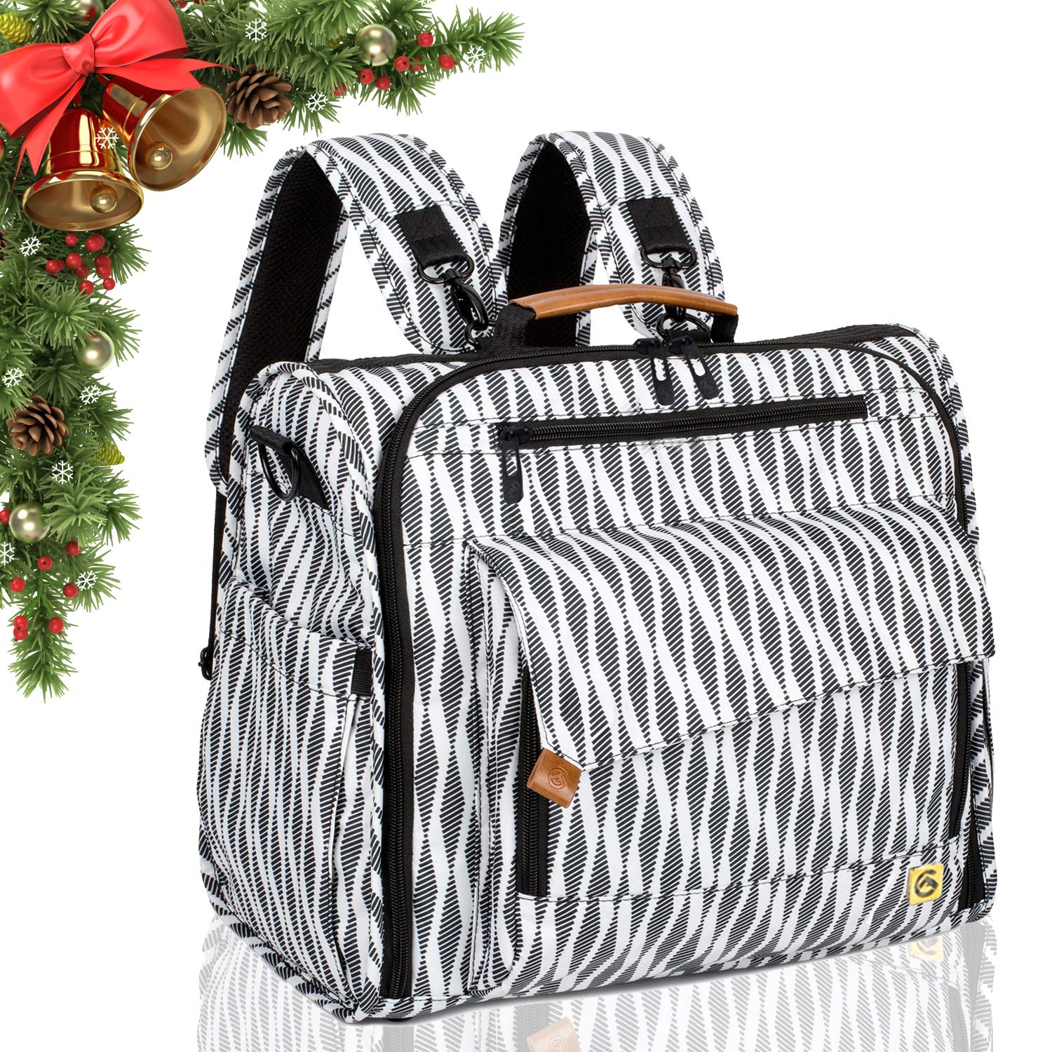 ALLCAMP OUTDOOR GEAR Nappy backpack, Large capacity ,with Changing pad