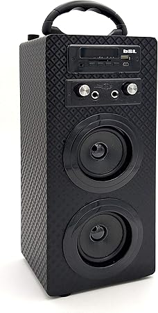 mini bluetooth tower with microphone