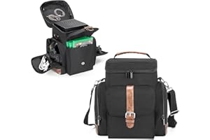LoDrid Game Console Carrying Case Compatible with Xbox Series X, Storage Travel Case with Multiple Pockets for Controllers, Cables, Portable Hard Disk, and Other Accessories, Bag Only (Patent Design)