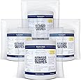 Perfect Velocity Fitness Gym Equipment Wipes - 4 Rolls of 800 Pre-Moistened Cleaning Refill Wet Wipes - For Upwards and Downwards Dispensers