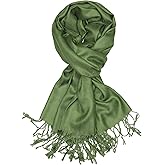 Achillea Soft Silky Pashmina Scarf for Women – Shawl Wrap for Evening Dresses, Bridesmaids, Weddings & Everyday Wear