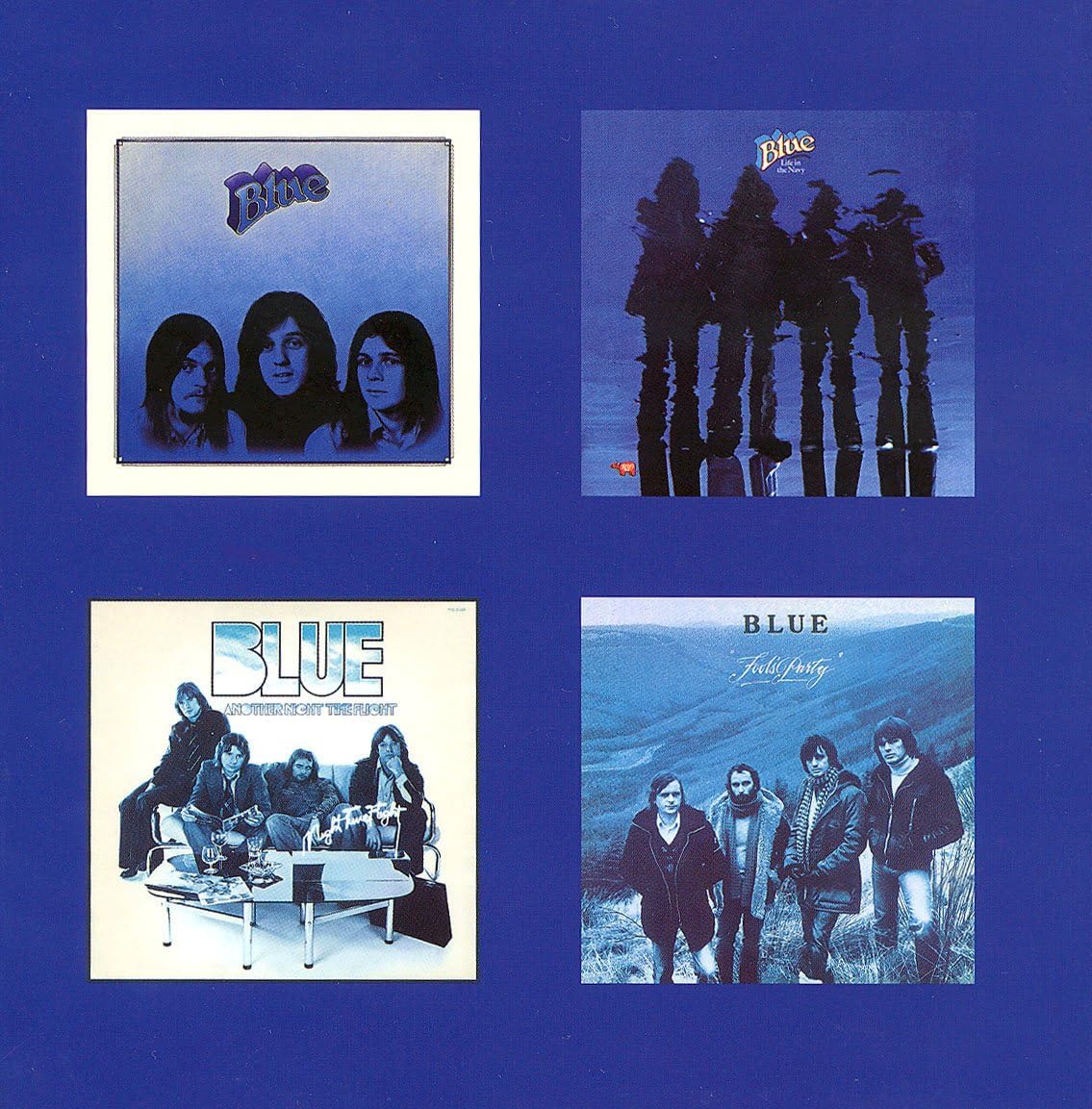 BLUE 4 CD Presentation Box Set By Blue Scottish Band Blue Hugh BLUE 4 CD Presentation Box Set By Blue Scottish Band Blue Hugh
