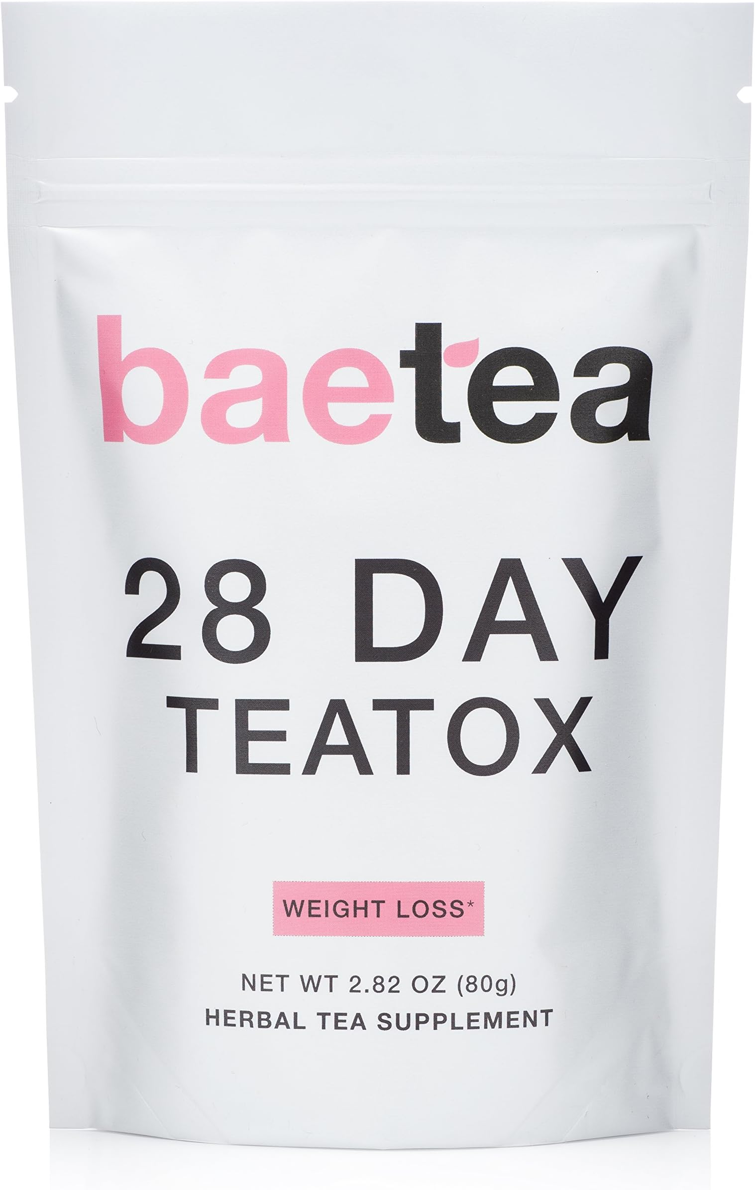 Baetea Weight Loss Tea: Detox, Body Cleanse, Reduce Bloating, & Appetite Suppressant, 28 Day Teatox, with Potent Traditional Organic Herbs, Ultimate Way to Calm and Cleanse Your Body 2.82 OZ