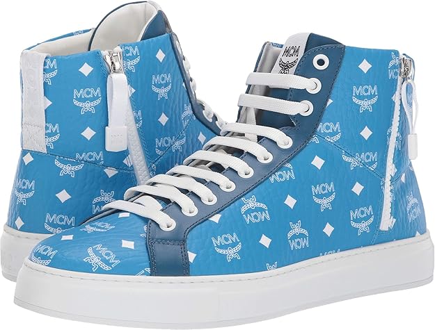 women's mcm high top sneakers