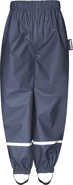 Playshoes Unisex Kinder Wind- und wasserdichte Regenhose Regenbekleidung Matschhose Regenlatzhose Ungefüttert