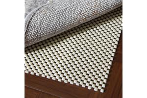 ROCYJULIN 5x7 Rug Pad for Area Rugs, Non Slip Rug Gripper for Hardwood Floors, Cuttable Anti Skid Mat & Cushion, Thick Rug Pad Gripper Under Carpet, Strong Grips Keep Area Rug Safe and in Place