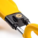 Vivo Technologies Twin Bar Steering Wheel Lock Heavy Duty 3 Keys Universal view 5