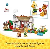 LEGO Animal Crossing Isabelle’s House Visit 77049 with 2 Minifigures Fauna view 5