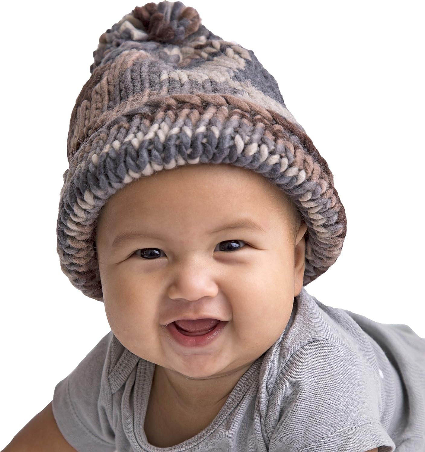 camo baby beanie